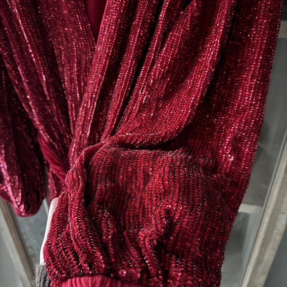 Retrofete Gabrielle Dress in Red NEW - Picture 8 of 9